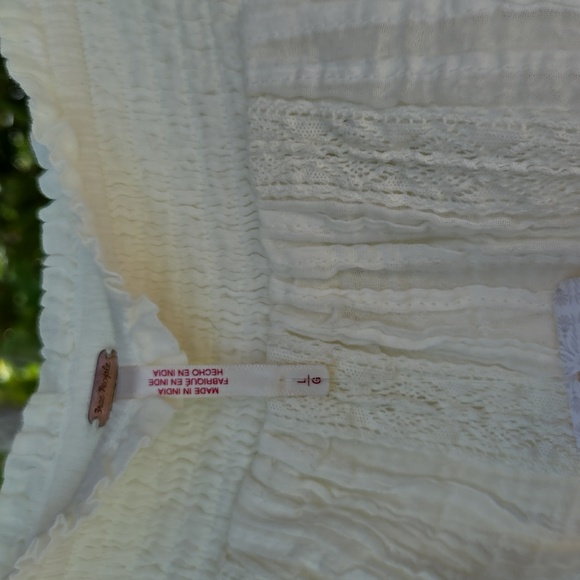 Free People Feelin' Fancy Strapless Cotton Romper - Picture 4 of 9